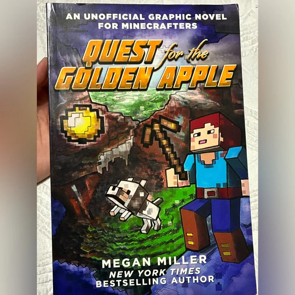 Minecraft Books- Comic Book & Handbook